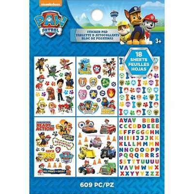 Nickelodeon Paw Patrol Sticker Pad   015586941784