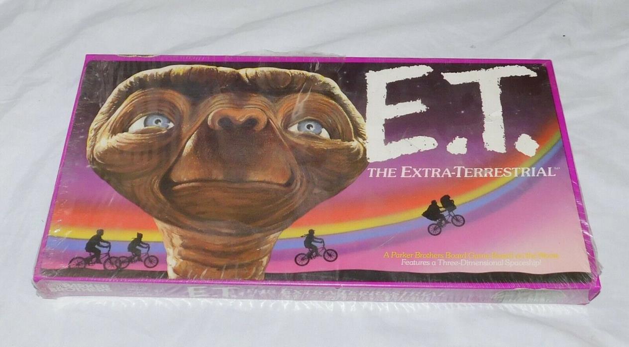 1982 E.T. The Extra Terrestrial Movie Board Game Sealed NIB Unused