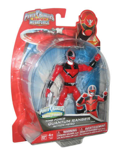 Power Rangers Super Megaforce Red Time Force Quantum Action Hero Figure