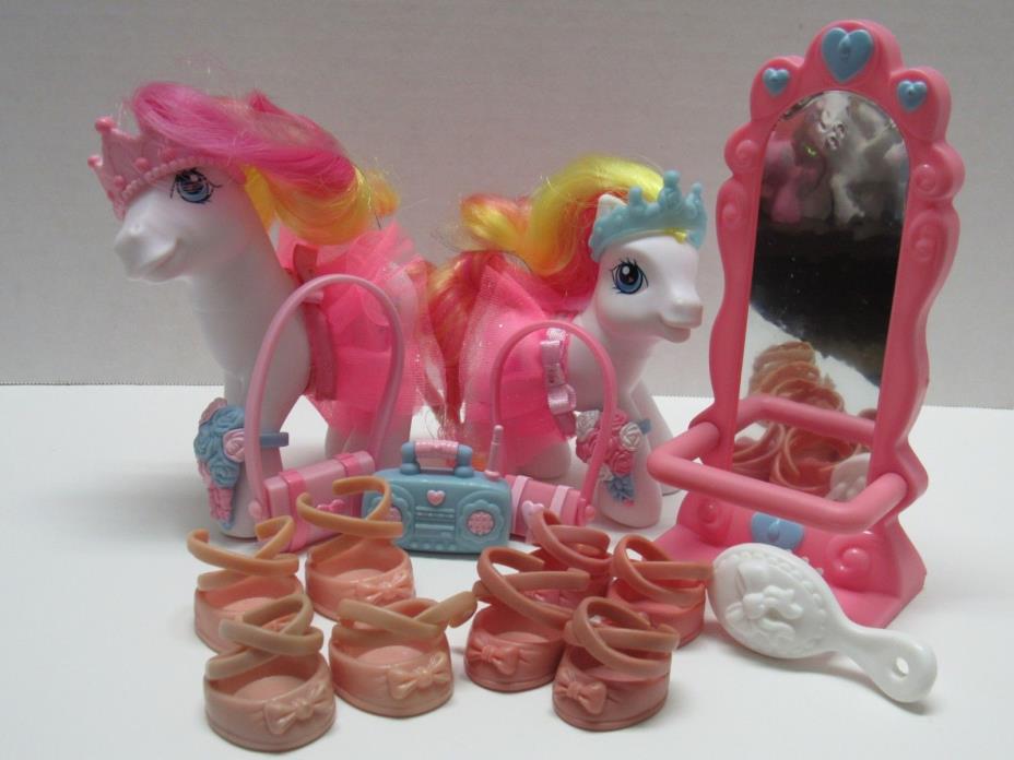 MY LITTLE PONY G3 2006 CRYSTAL PRINCESS BALLET W/ DANCE SLIPPERS & DANCE AROUND