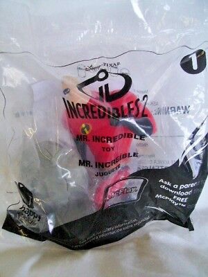 Incredibles 2 McDonalds Happy Meal toy #1 MR. INCREDIBLE - New in Package