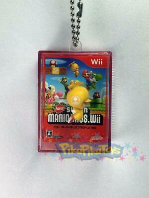 Yellow Toad - New Super Mario Bros Wii Rittai Jacket Clear Box Swing Mascot