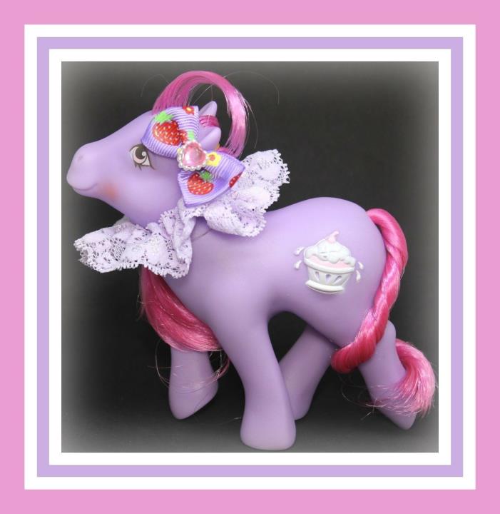 ??My Little Pony MLP G1 Vintage Sundae Best Sherbet Sorbet Surprise 3D Symbol??