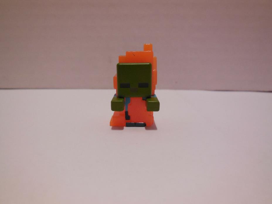 NEW FACTORY SEALED Minecraft Series 3 Netherrack Zombie in Flames 1