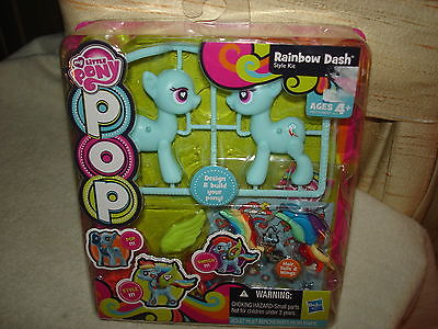 RAINBOW DASH MY LITTLE PONY DESIGN KIT w/ASSORTED WINGS, HAIR, TAILS ETC: NEW