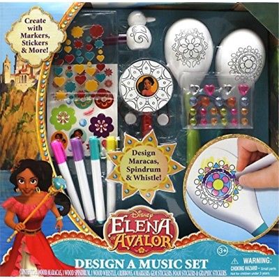 Disney Elena Design A Music Set-Arts & Crafts