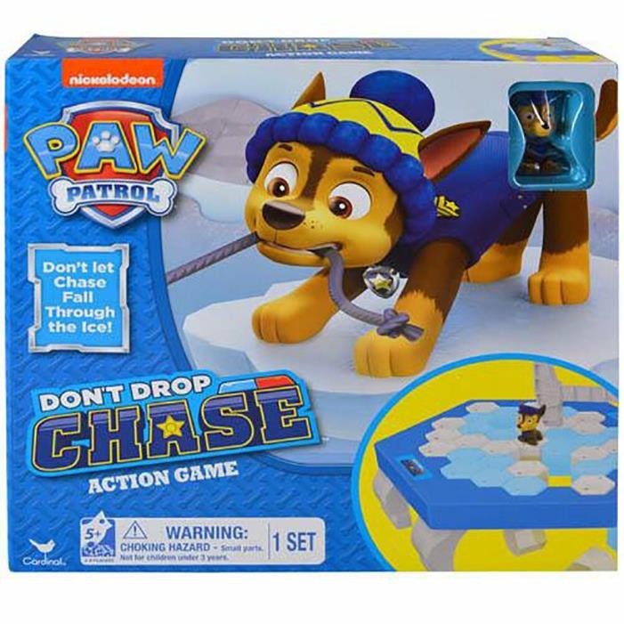 Nickelodeon Paw Patrol Don't Drop Chase Board Game Action Game Spin Master