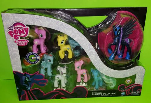 My Little Pony Nightmare Moon Exclusive Favorites Collection Collector Set New