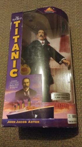 Rare! Exclusive The History of Titanic Limited Edition John Jacob Astor Figure!