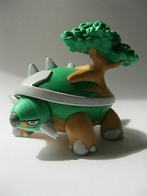 TORTERRA stamped Jakks China 2007 Pokemon PVC figure about 2 inches tall