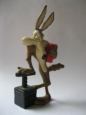 WILE E. COYOTE Tyco 1994 Warner Bros. solid plastic figurine about 4.75
