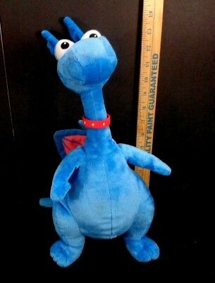 Disney Junior Doc McStuffins Stuffy Plush Talking Blue Dragon Stuffed Toy 15