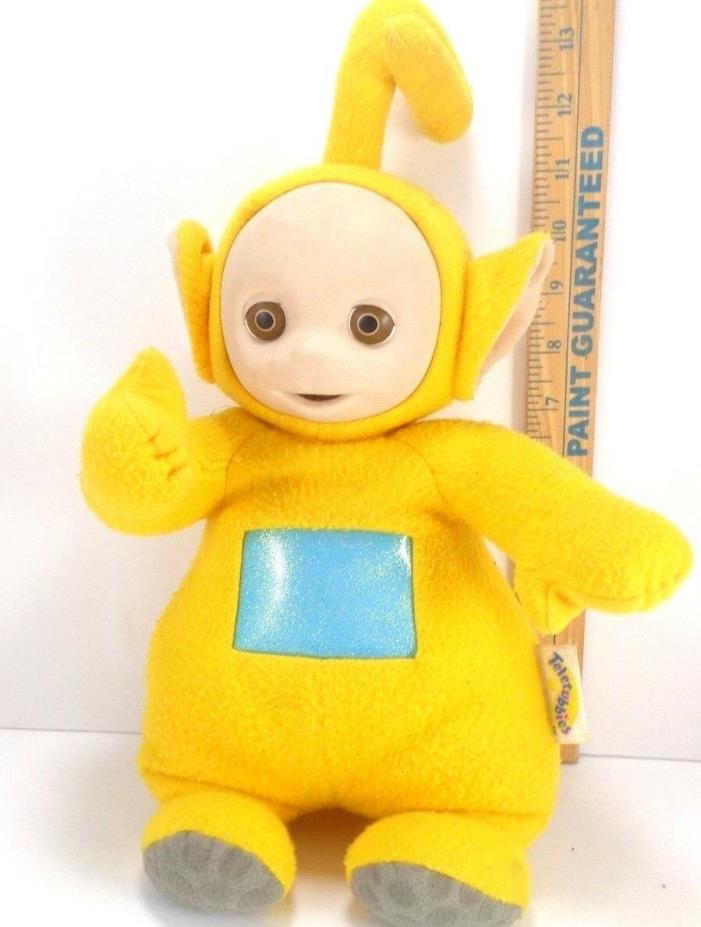Playskool Teletubbies Yellow Talking and Singing Laa Laa Plush Stuffed Toy