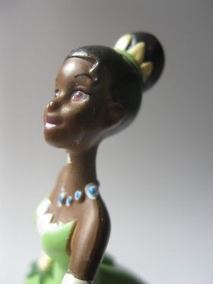 TIANA DRESSED UP stamped Disney PRINCESS AND THE FROG figure about 3.75 inches