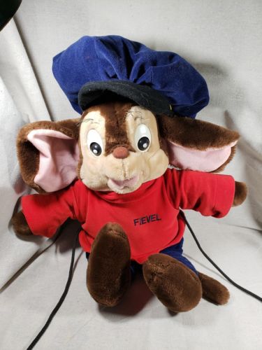 1986 Fievel Mousekewitz American Tail Sears Plush 22