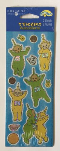 Teletubbies Stickers (2 sheets of 12 stickers)  Mint In Package