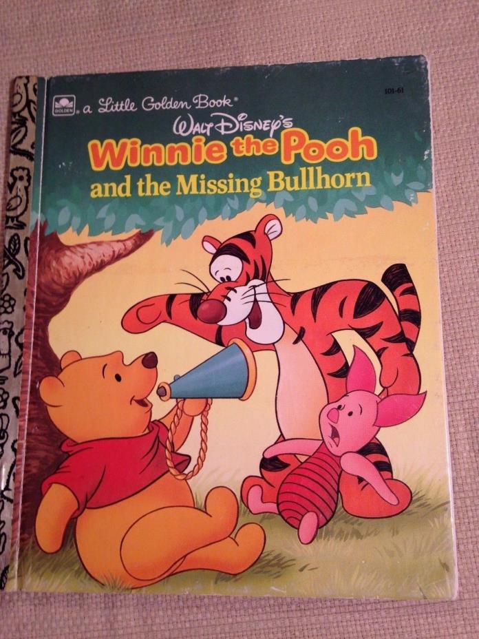 Winnie the Pooh Little Golden Book & Mini Coloring Book / Set / Lot of 2