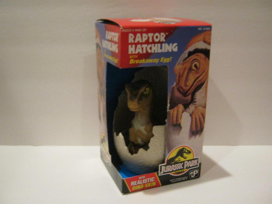Kenner Jurassic Park Raptor Hatchling - JP.25  -with mega rare box...1994