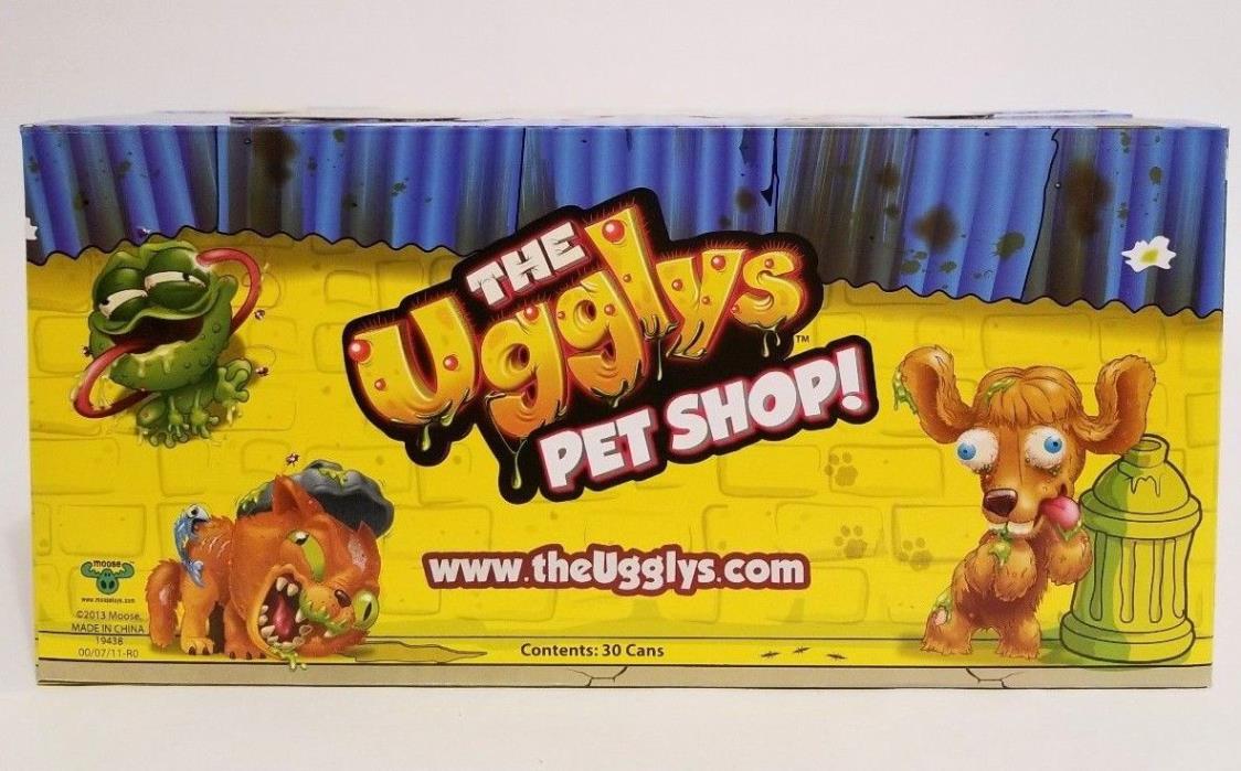 THE UGGLYS PET SHOP SERIES CASE 30 CANS  2per can GREAT STOCKING STUFFER