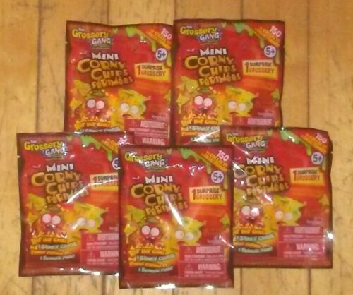 5x Grossery Gang Corny Chips Blind Bag Random Series 1 Free Shipping