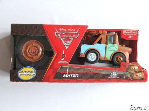 FISHER PRICE Mater Remote Control Vehicle CARS 2 NEW NIP One-Touch Easy