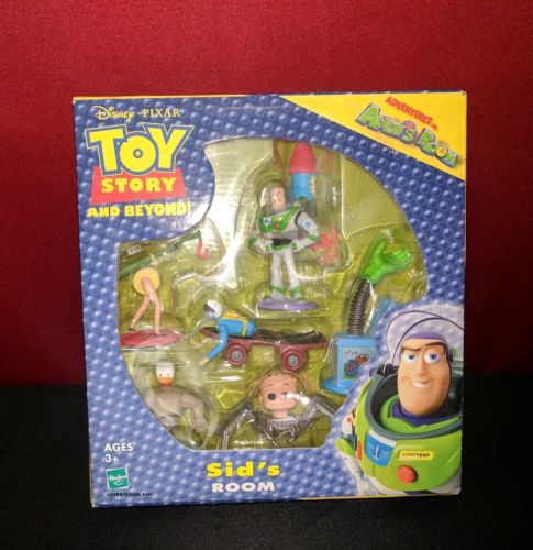 Disney Toy Story Figure Lot Sid's Room Mutant Toys Big Baby Face Spring Duck