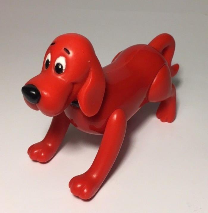 2001 CLIFFORD the big Red Dog Scholastic SUBWAY Poseable FIGURE