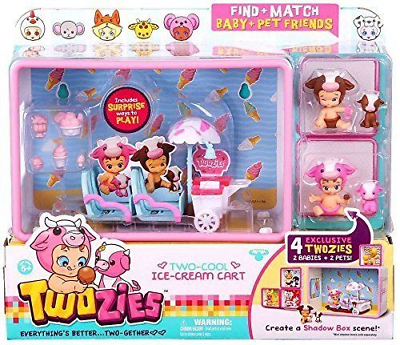 Twozies S1 Towgether Playset - Two Cool Ice Cream Cart