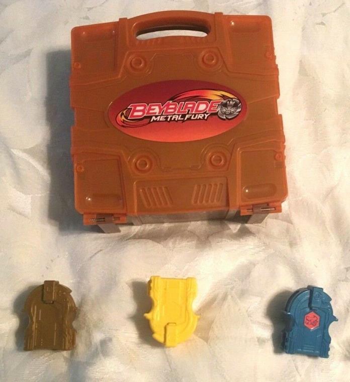 BEYBLADE METAL FURY CASE With 3 Beyblades