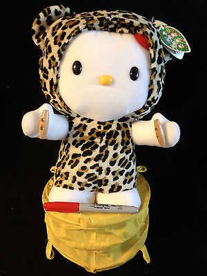 Sanrio Big Hello Kitty LEOPARD In the Jungle  from Japan-ship free
