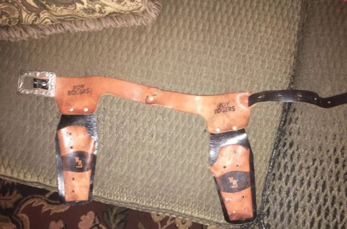 Vintage Roy Rogers Belt Holsters