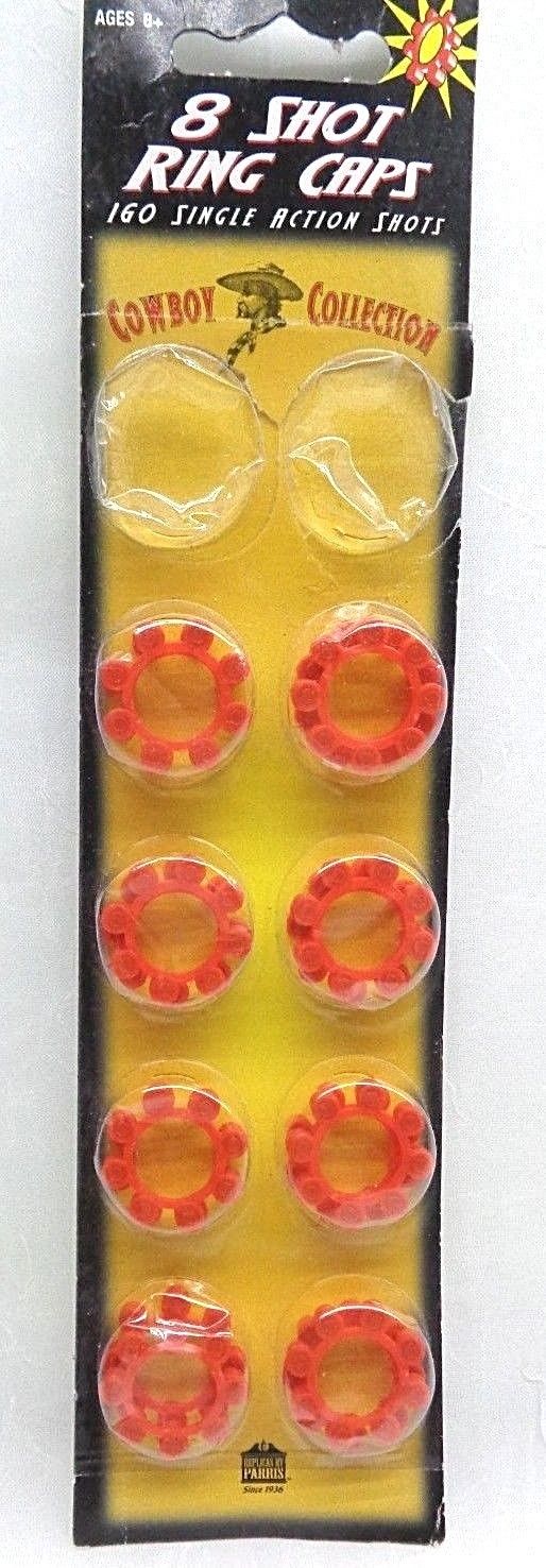 8 Shot Ring Caps Cowboy Collection