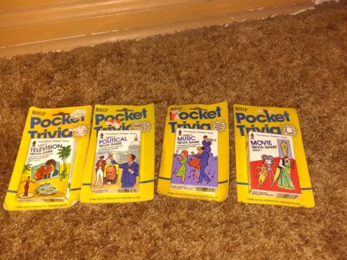 1984 Pocket Trivia By Hoyle Products