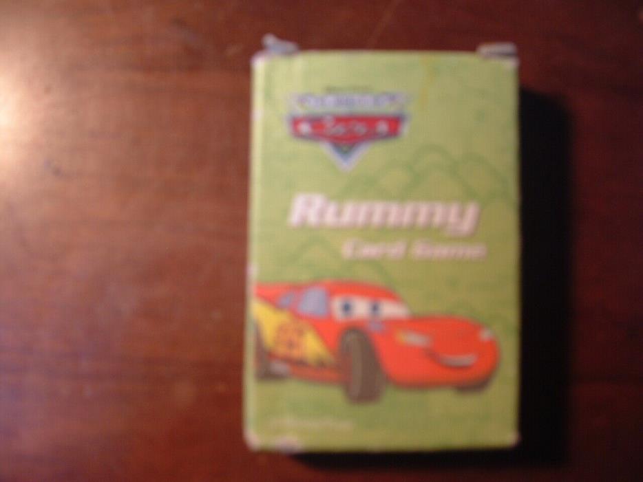 DISNEY(The World of Cars)COLLECTIBLE CHILDRENS RUMMY CARD GAME(36 Cards)FUN>LQQK