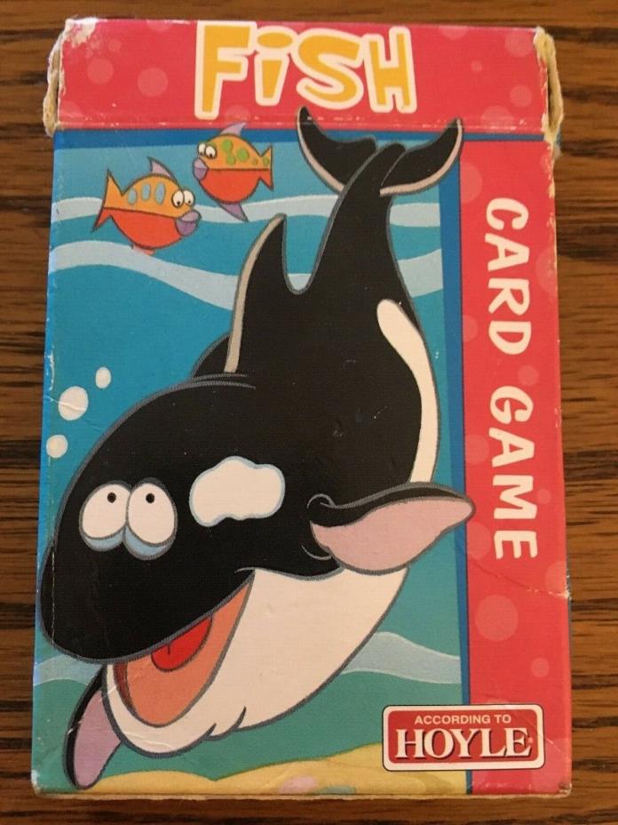 Hoyle 2002 Go Fish Card Game - Model# 8421 - Ocean Fish- Vintage EUC!