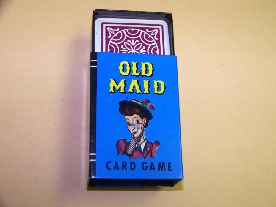 Vintage Whitman Old Maid Card Game - Miniature Cards No. 4117