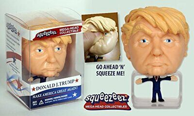 Donald J. Trump Squeezeez: Mega Head Collectible, Make America Great Again by Br