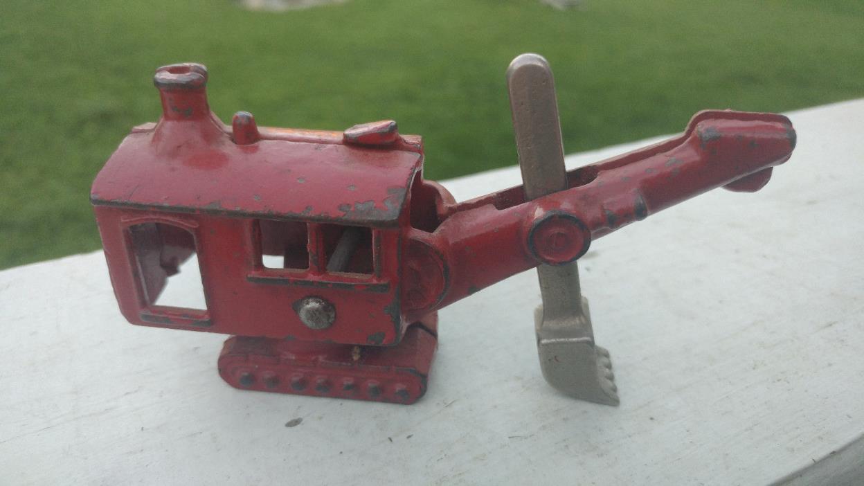 RARE HUBLEY CAST IRON PANAMA STYLE STEAM SHOVEL