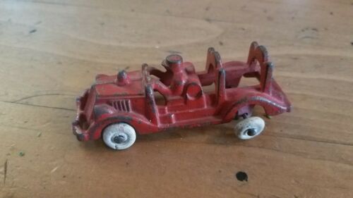 Cast Iron Fire Truck Toy