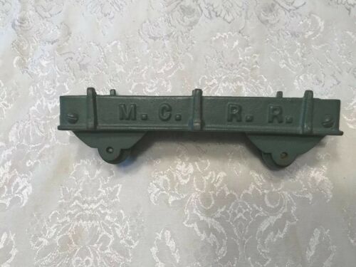 Vintage Cast Iron Railroad Toy Train Car 8”