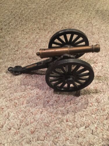 Cast Iron and Brass Artillery Cannon Carriage Wheels Military USA Gettysburg PA