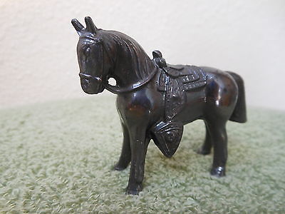 Metal Western Toy Horse Vintage Hollow 2 1/2 inch