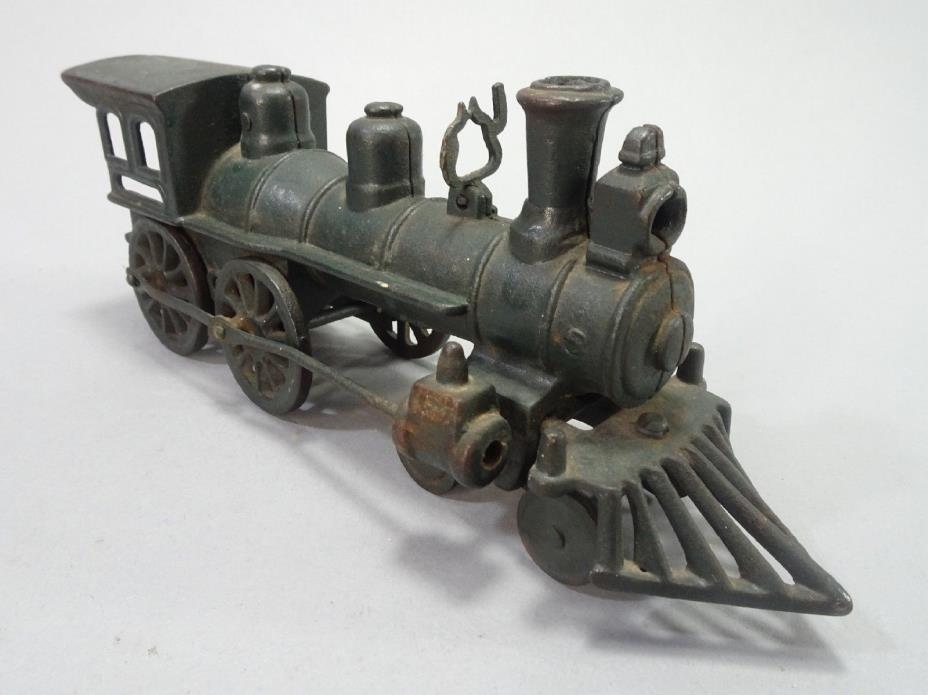 Pratt & Letchworth Cast Iron Floor Train Early 1900s Vintage Buffalo Brand Toy