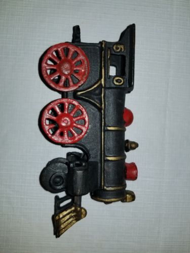 Vintage Cast Metal Toy Train Engine