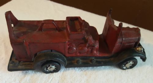 Vintage Diecast Fire Truck Engine Toy