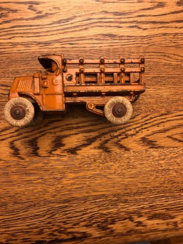 1920s Truck Original Cast Iron Toy White Rubber Tires/Hubley/Arcade?