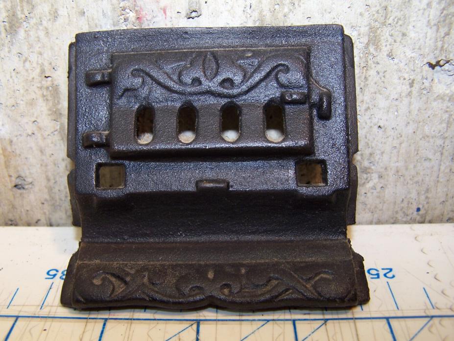 Vintage Crescent Cast Iron Stove Replacement Part Side Plate