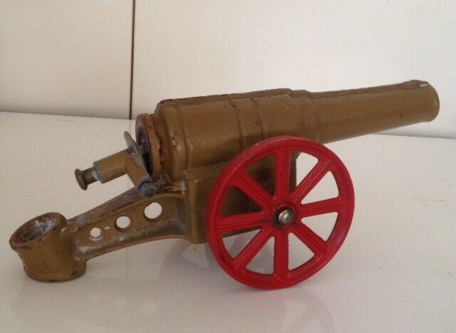 Vintage Cast Iron Toy Cannon