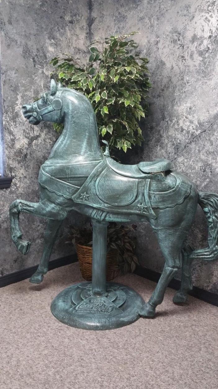 Cast Aluminum Horse Coke Cola