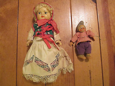 Vintage J.K. Koge Danish Celluloid Doll (12 Inches Tall)(Made In Denmark)